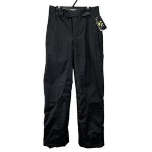 C9 Champion Snow Pants S Men Black Ski Snowboarding Winter Zip Fly Pockets NWT